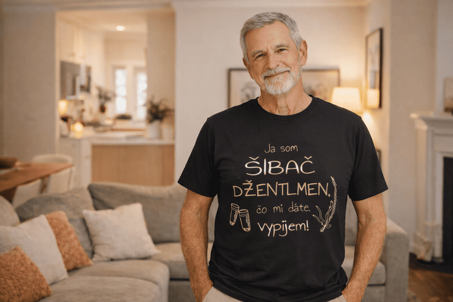 pánske triko ... čo mi dáte vypijem mk